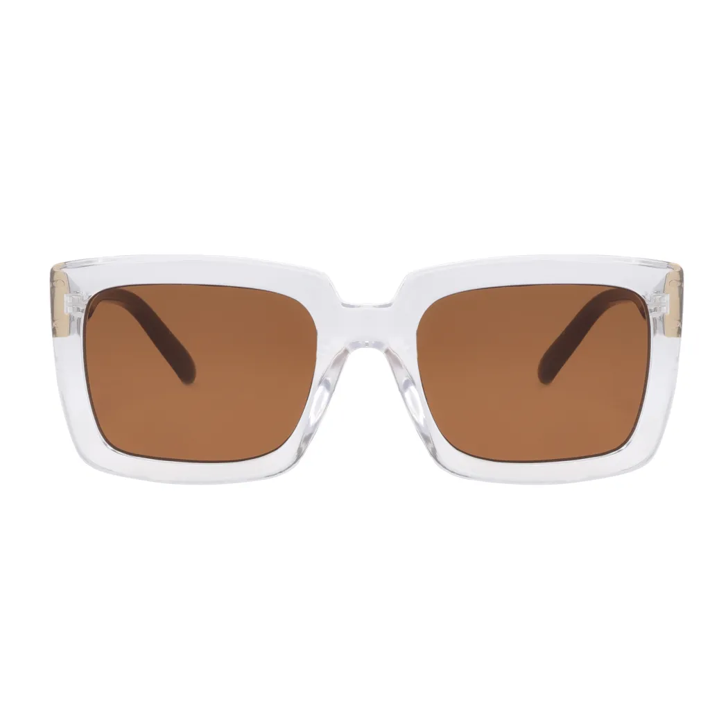 Square Clear Sunglasses