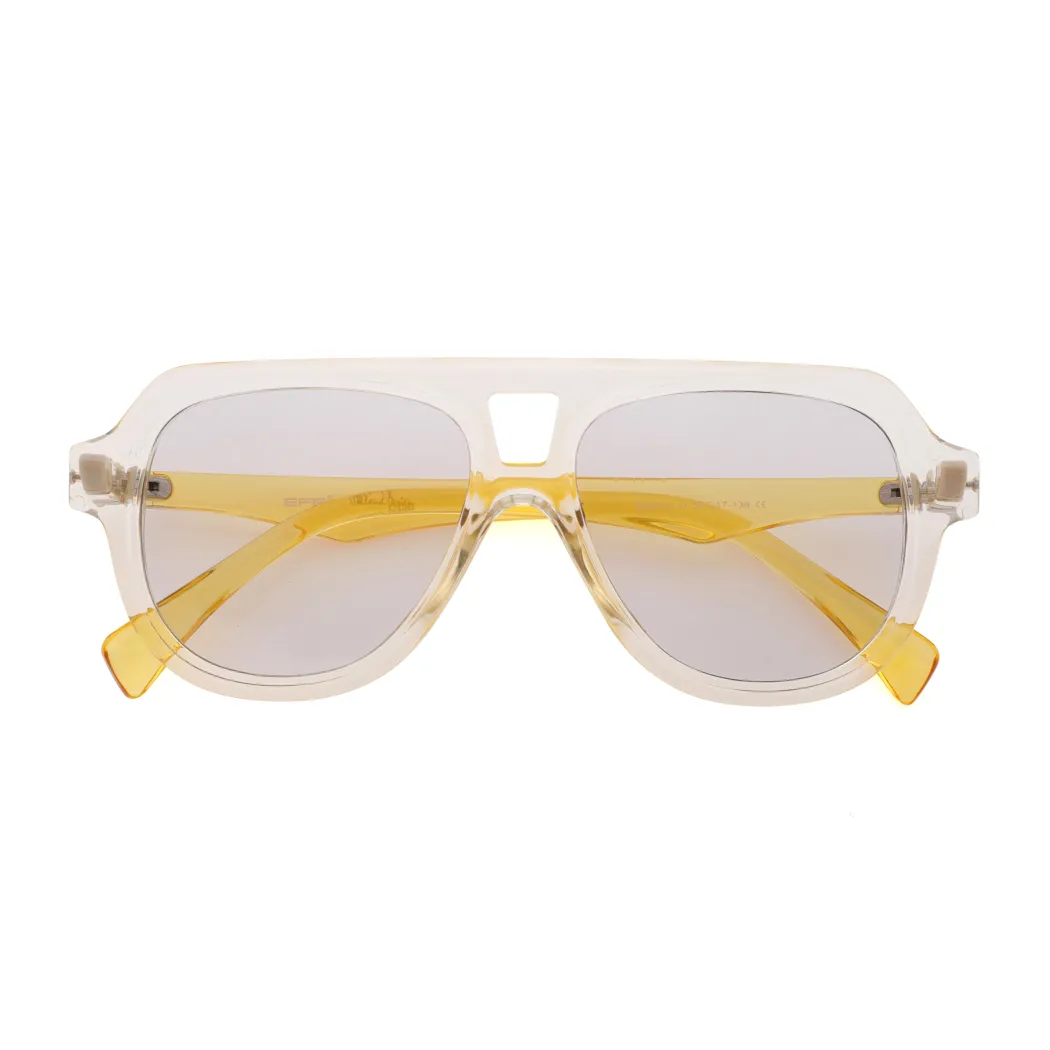 Aviator Clear Sunglasses