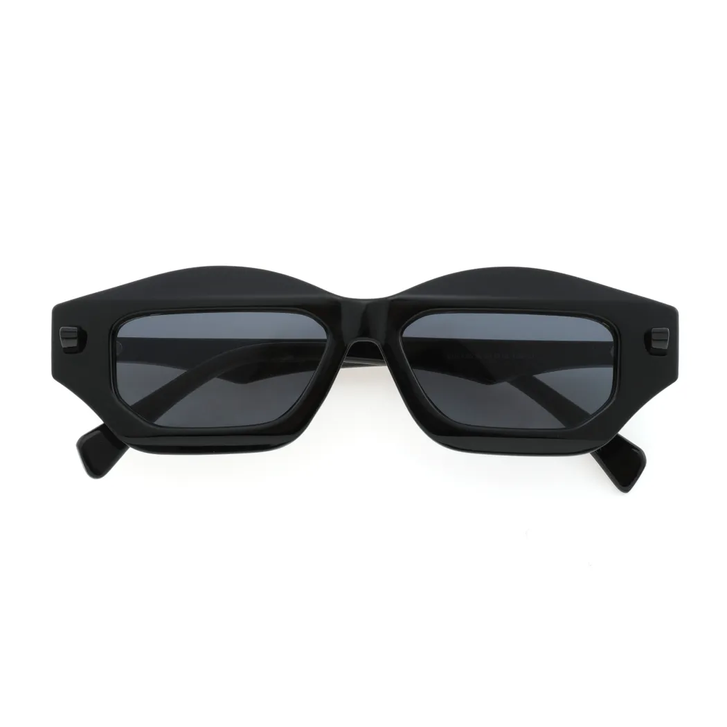 Geometric Black Sunglasses