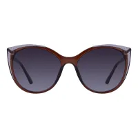 Cat-eye Brown Sunglasses