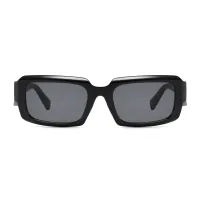 Rectangle Black Sunglasses