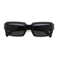 Rectangle Black Sunglasses