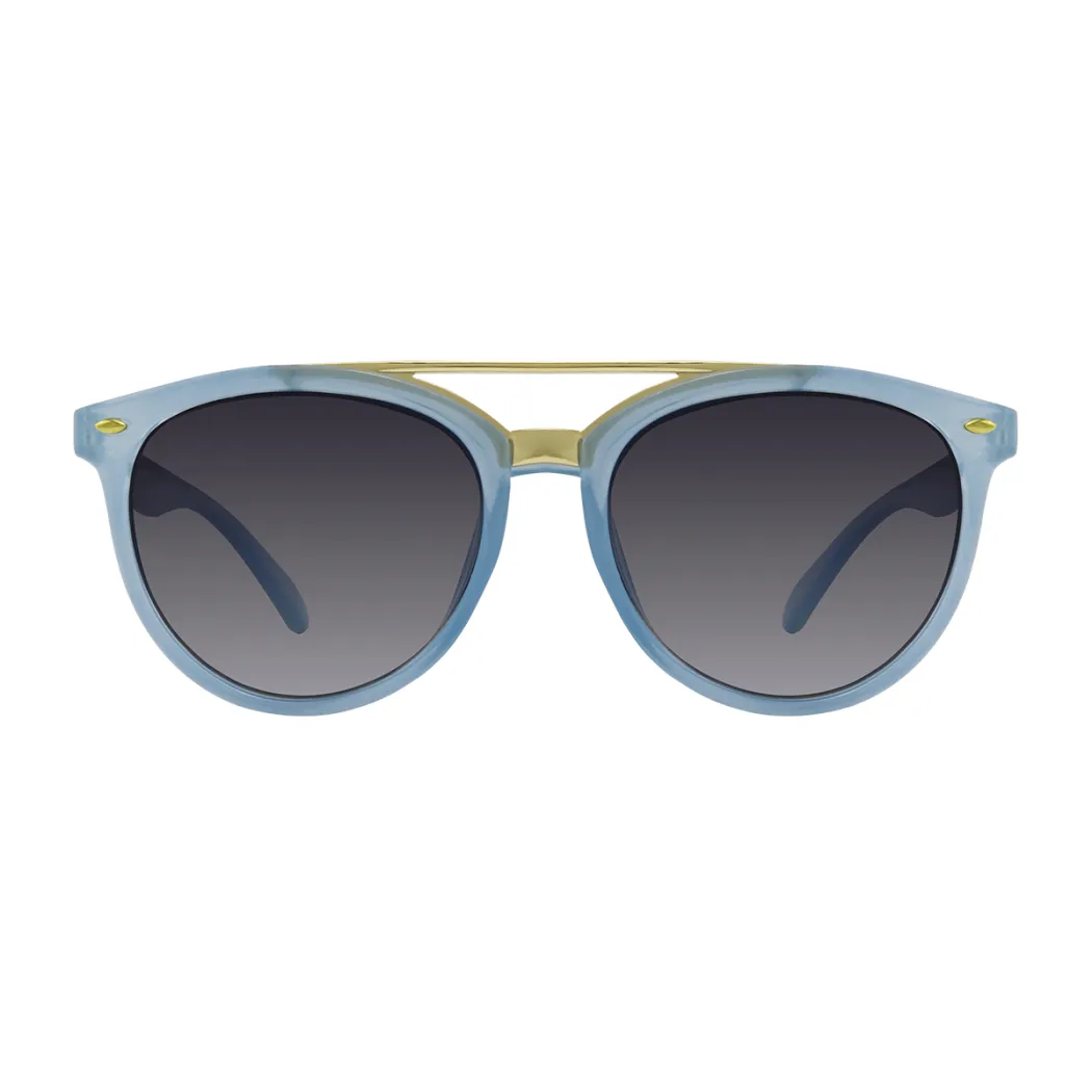 Browline Blue Sunglasses