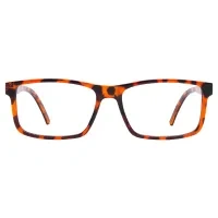 Rectangle Tortoiseshell Reading Glasses