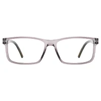 Rectangle Grey Reading Glasses