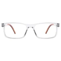 Rectangle Clear Reading Glasses