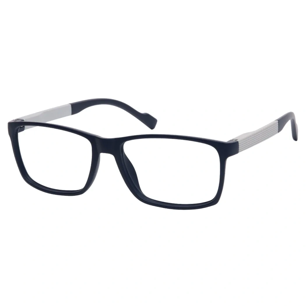 Square Blue Reading Glasses