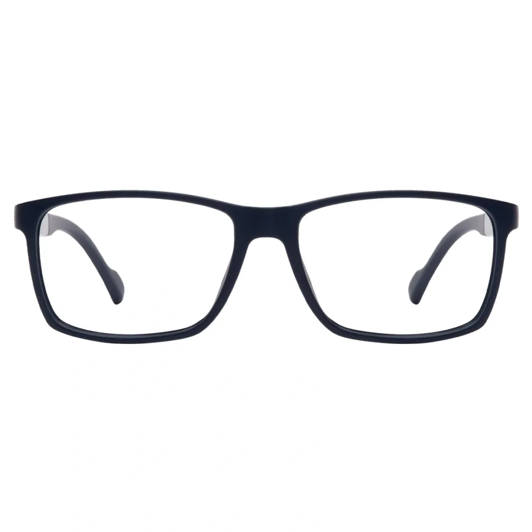 Square Blue Reading Glasses
