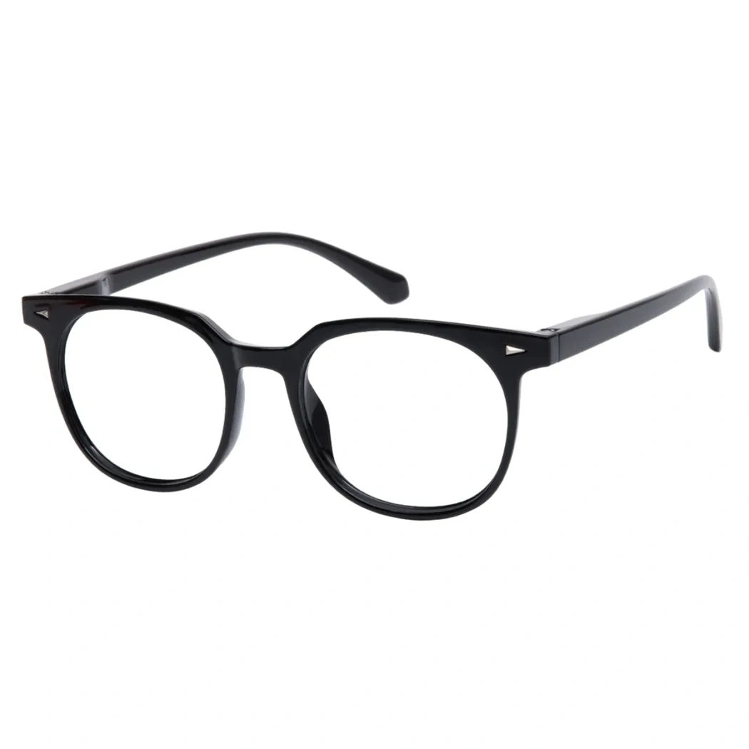 Round Black Reading Glasses