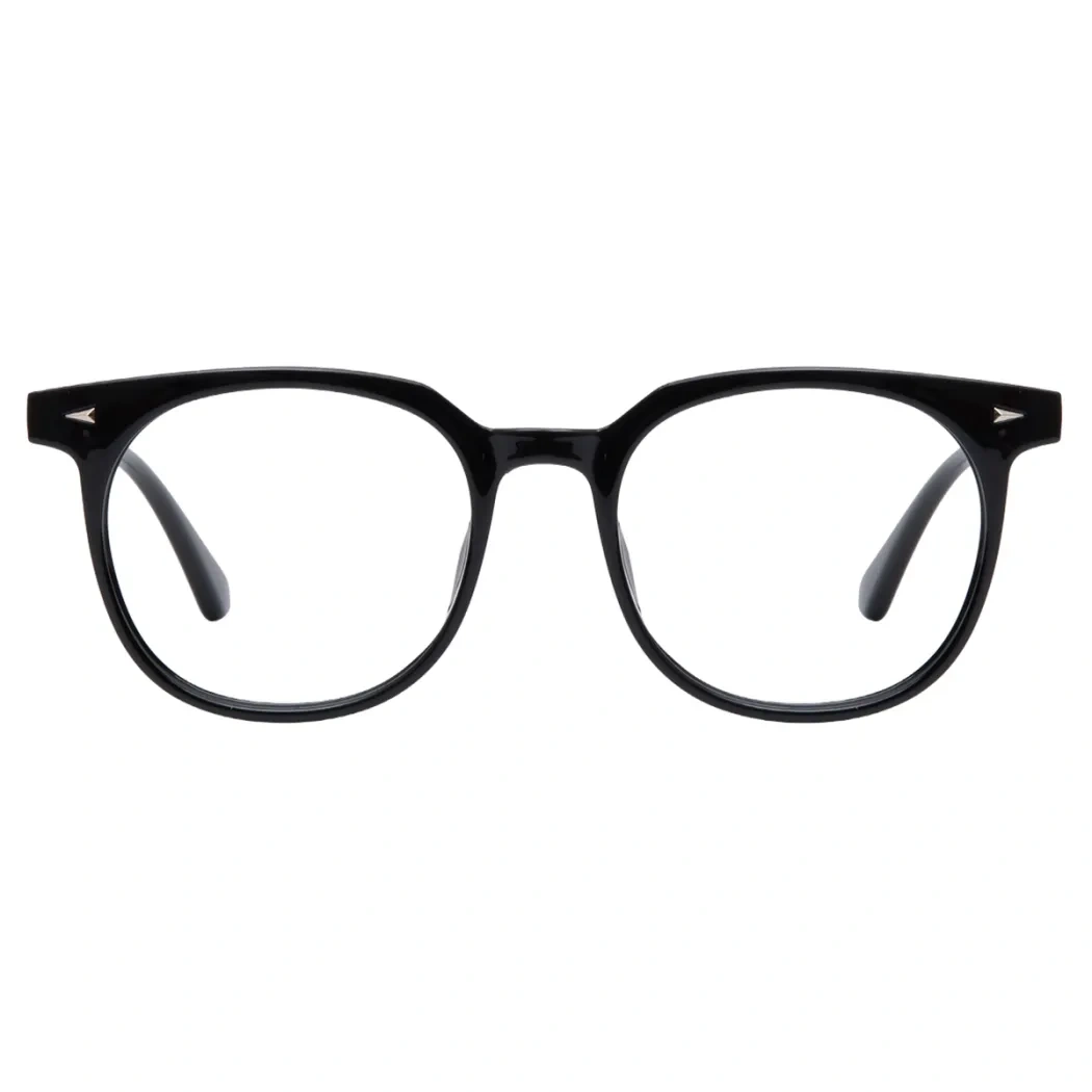 Round Black Reading Glasses