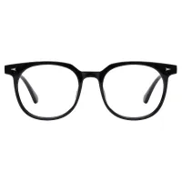 Round Black Reading Glasses