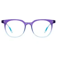 Round Purple Reading Glasses