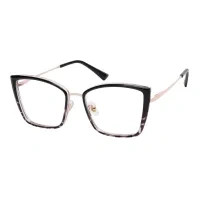 Square Black Eyeglasses