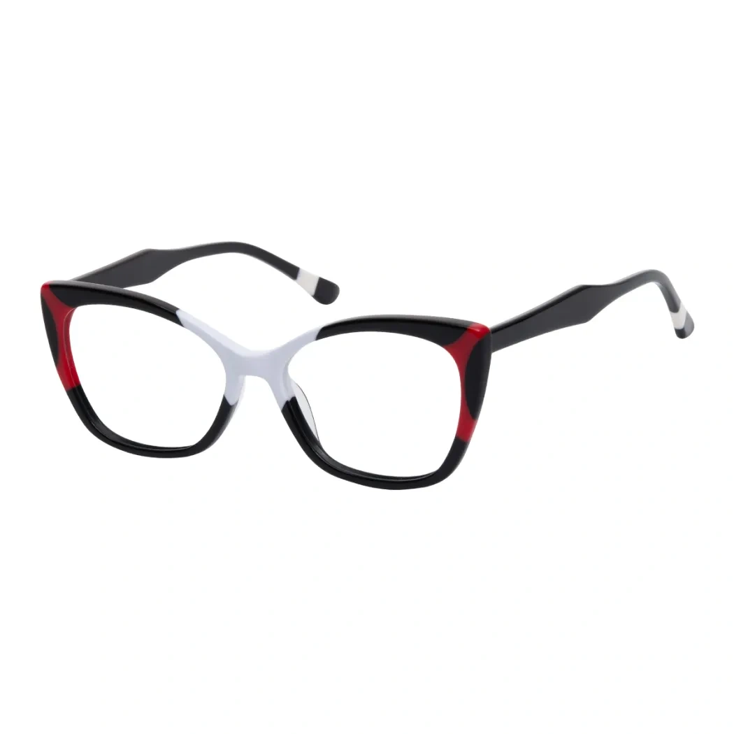 Cat-eye Red/Black Eyeglasses