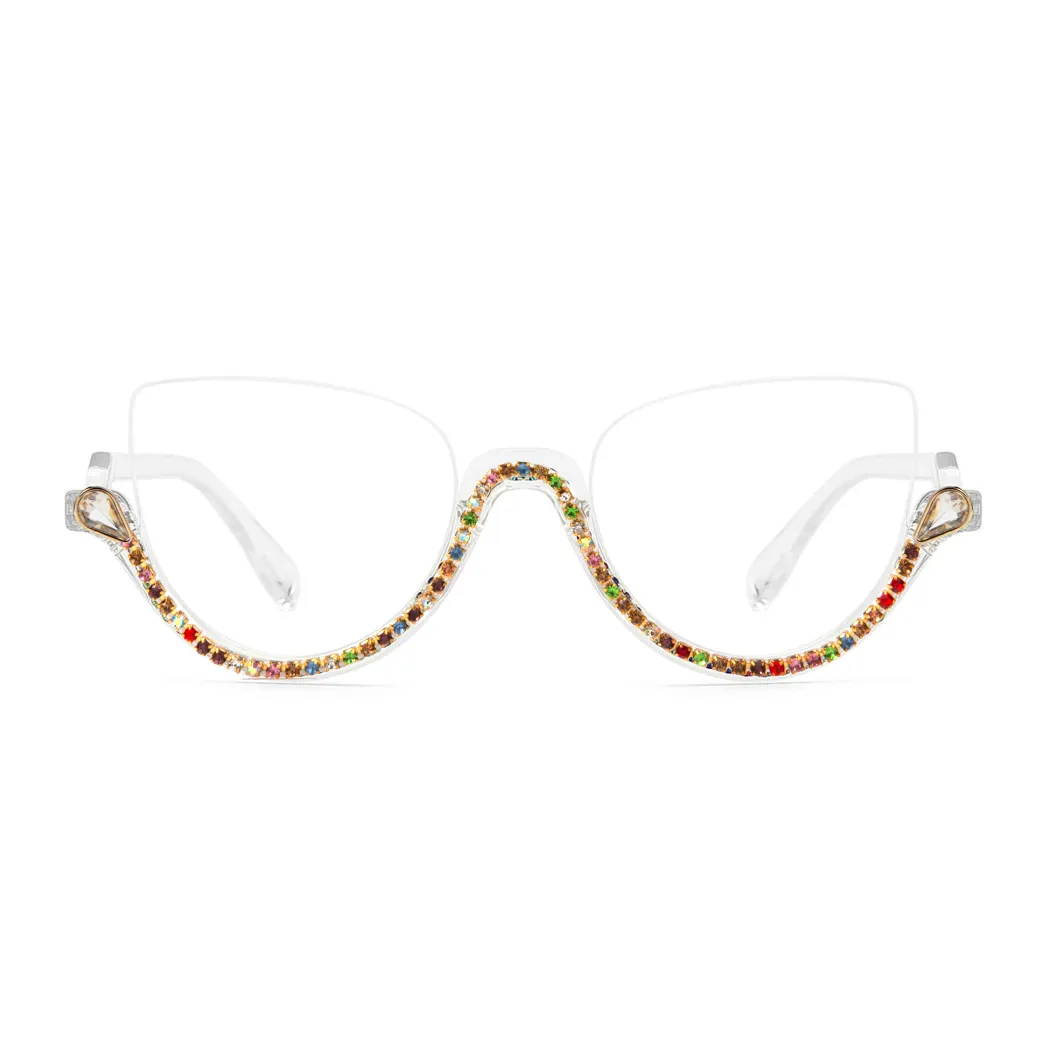 Cat-eye Multicolor Eyeglasses