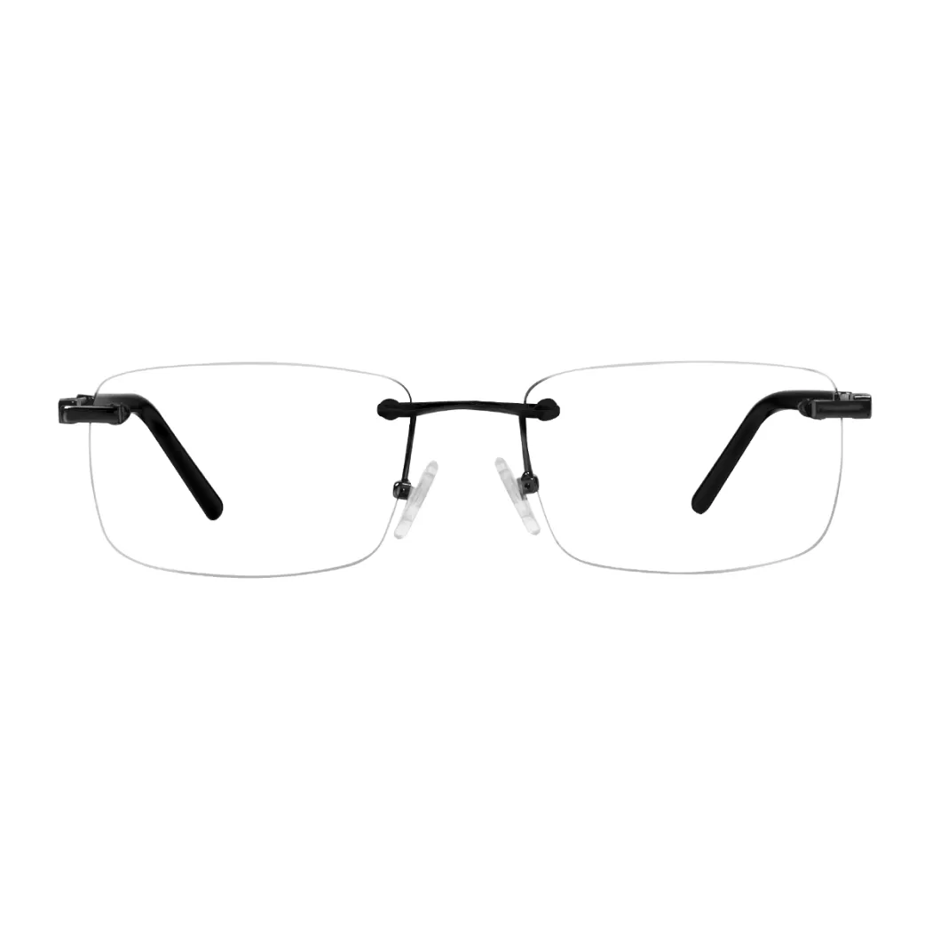 Rectangle Black Eyeglasses