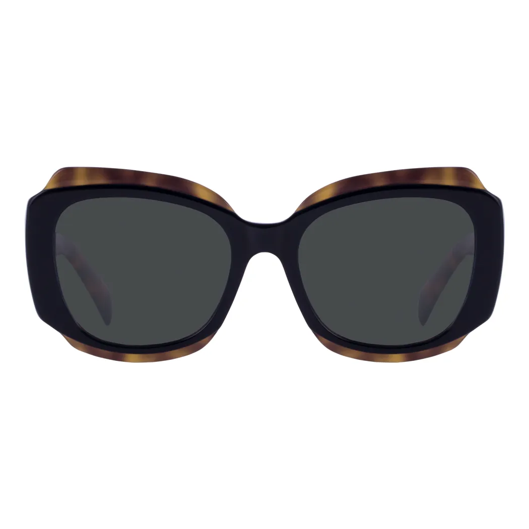 Geometric Black Sunglasses