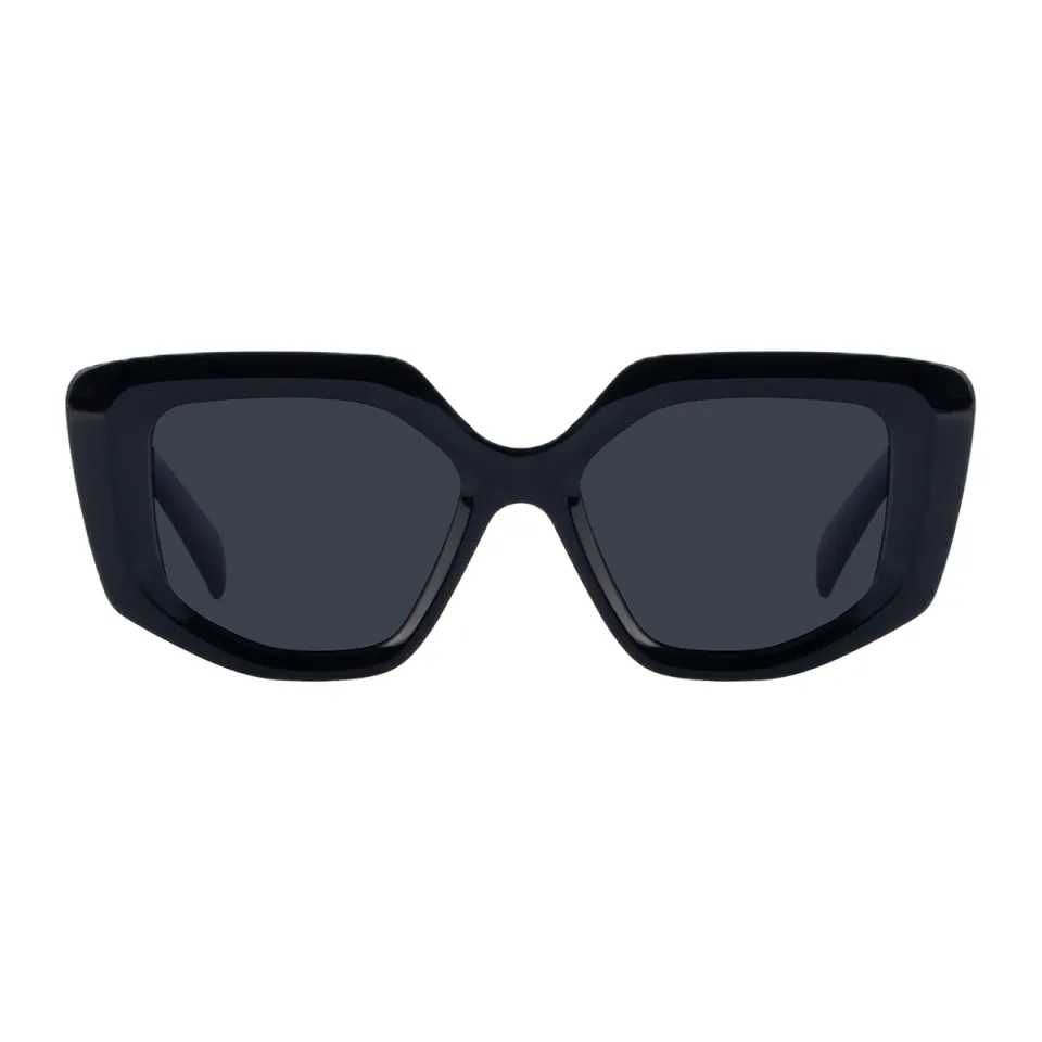 Geometric Black Sunglasses