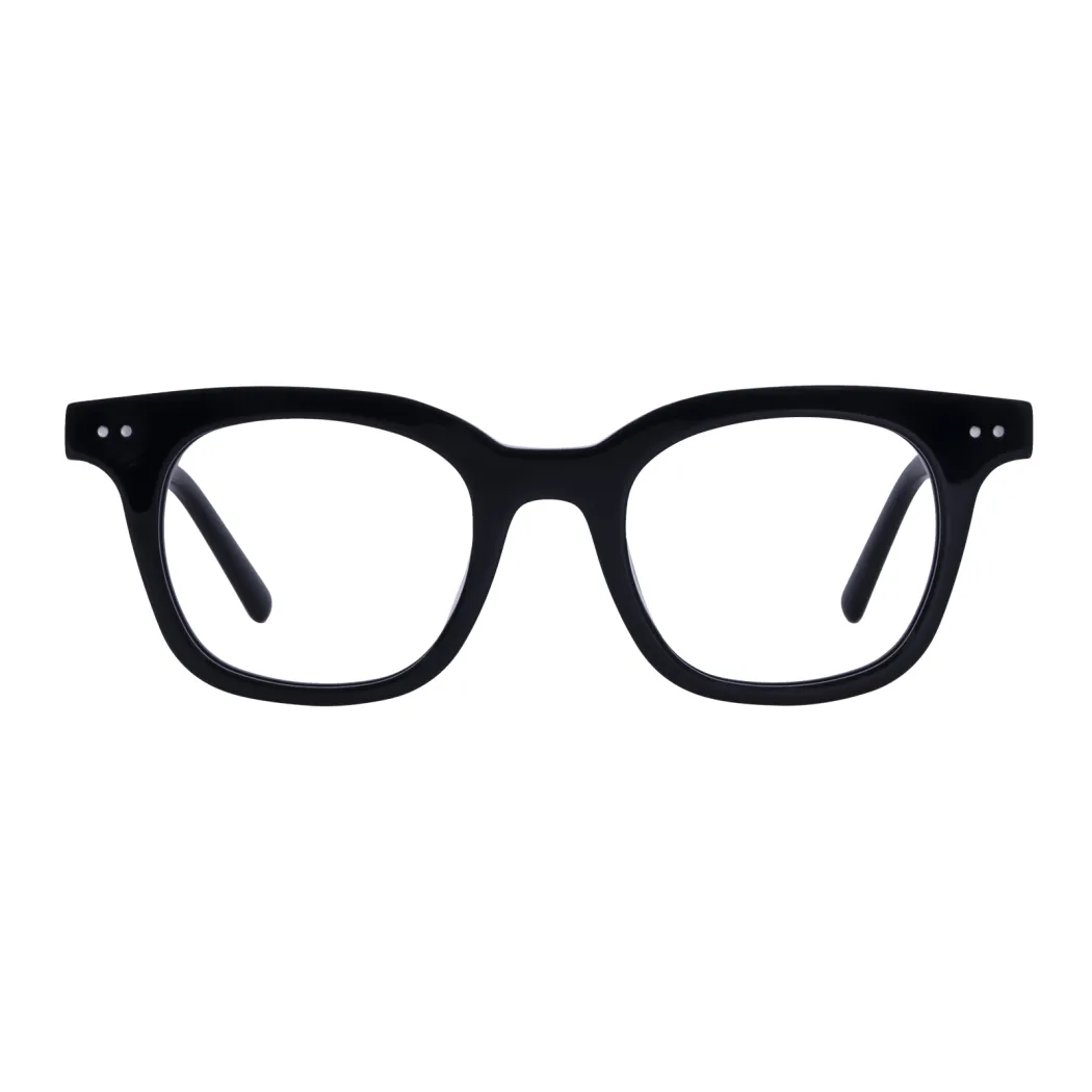 Square Black Eyeglasses