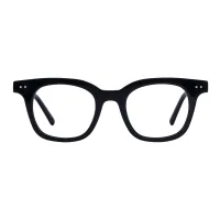 Square Black Eyeglasses