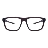 Rectangle Brown Eyeglasses