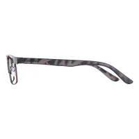 Browline Matte Gray Eyeglasses
