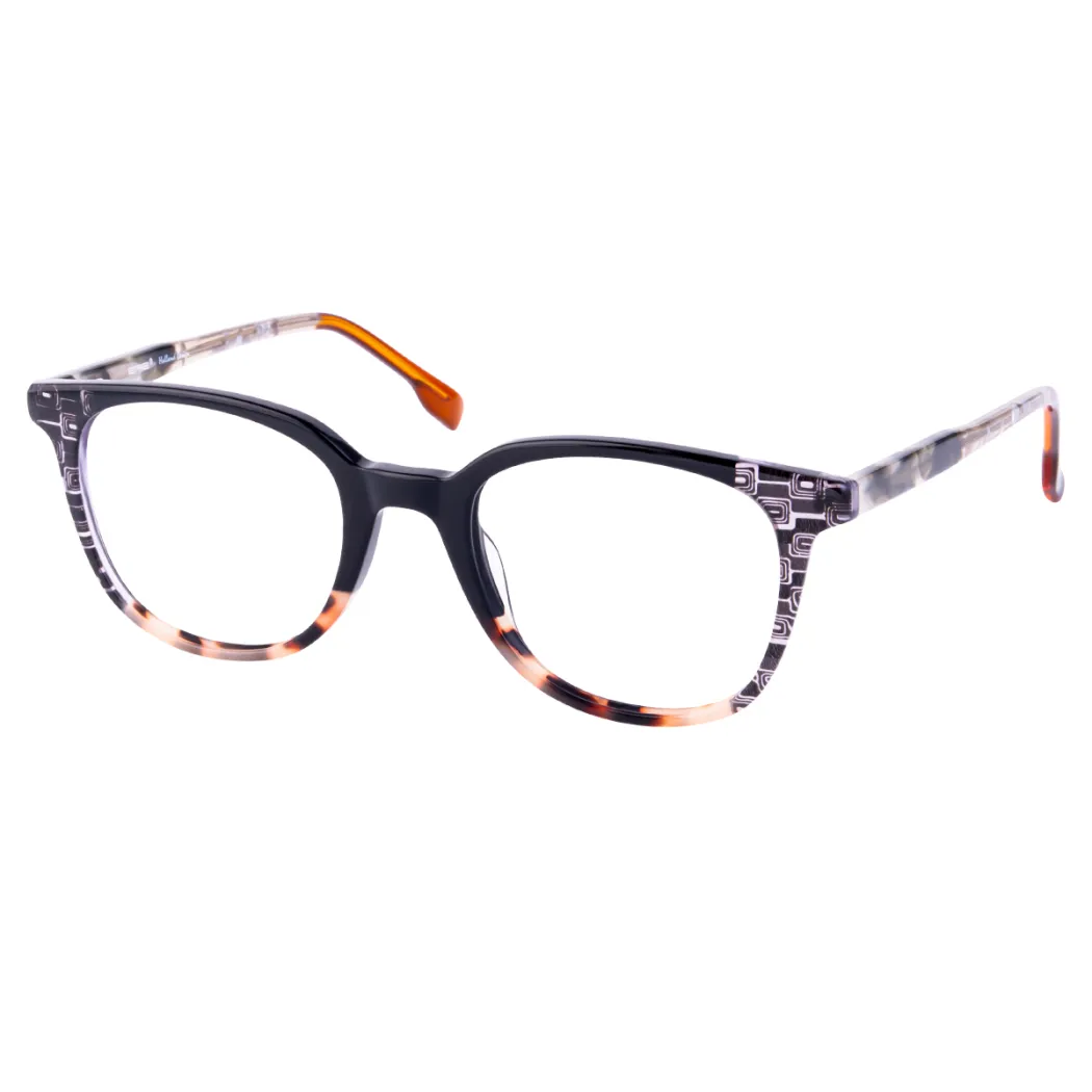 Rectangle Black/Tortoiseshell Eyeglasses