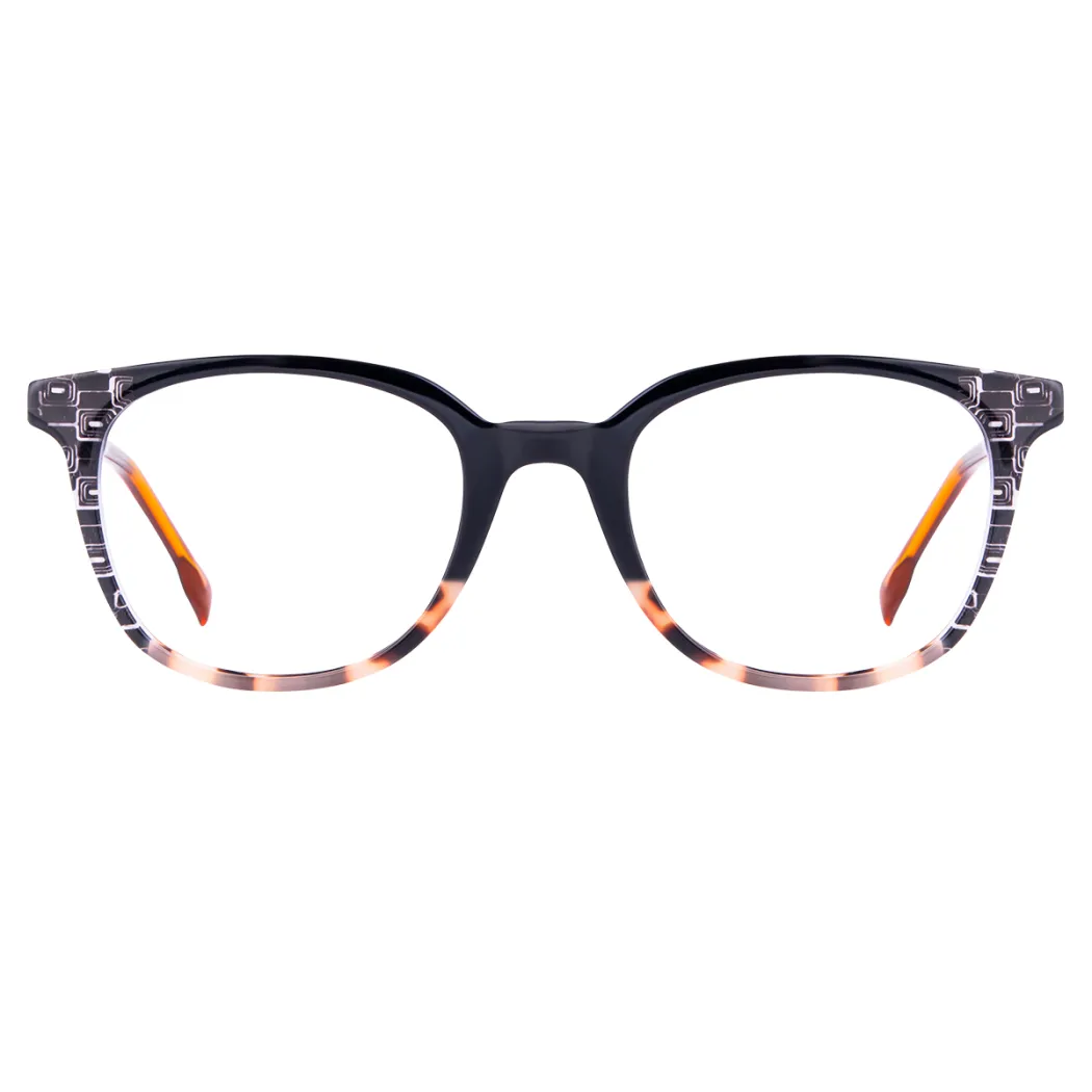 Rectangle Black/Tortoiseshell Eyeglasses