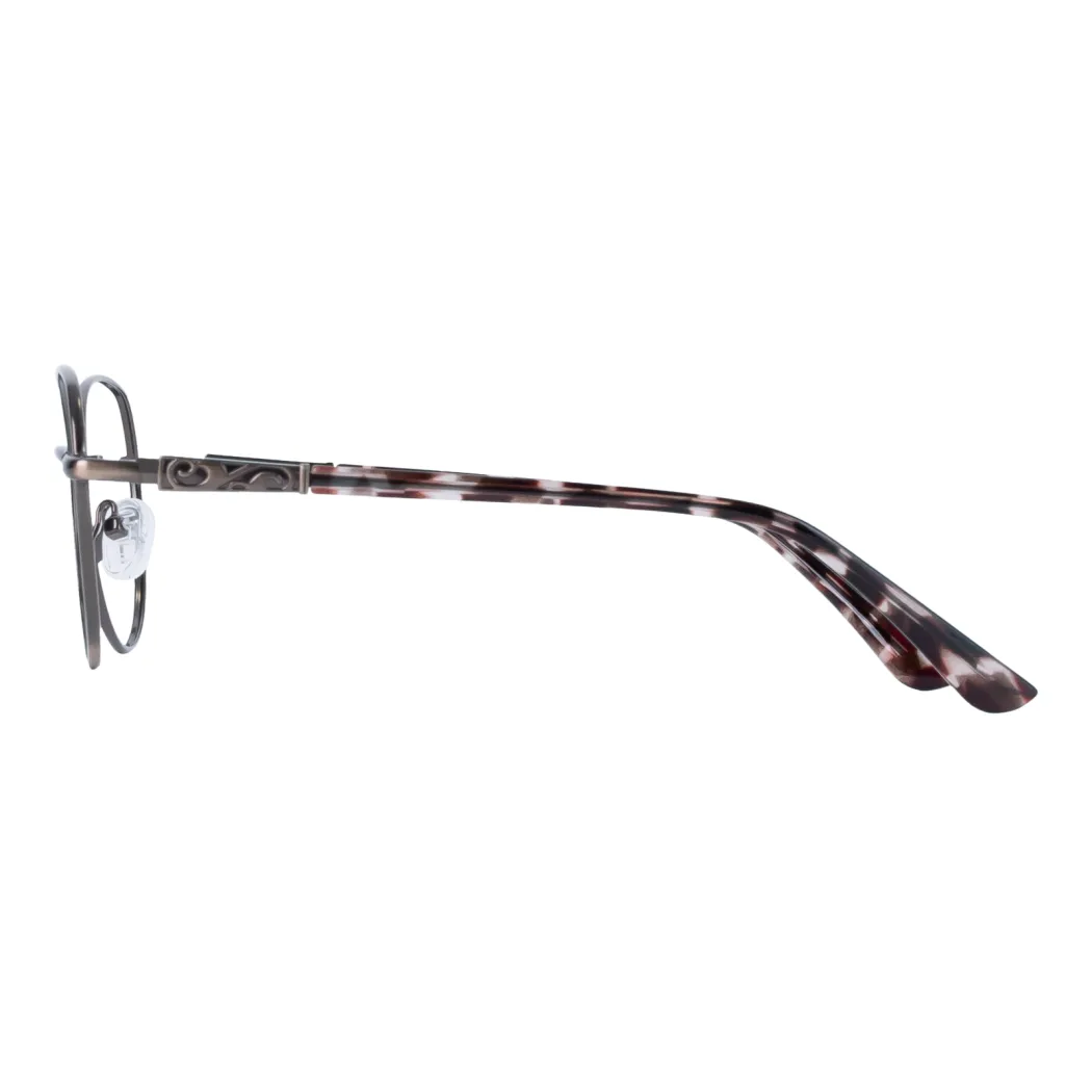 Round Brown Eyeglasses