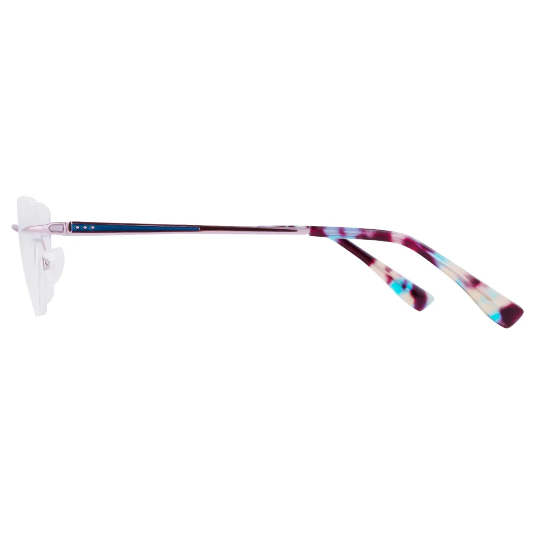 Square Rose Gold Eyeglasses