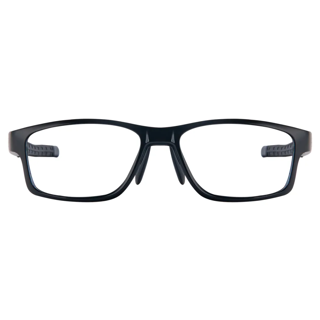 Rectangle Grey Eyeglasses