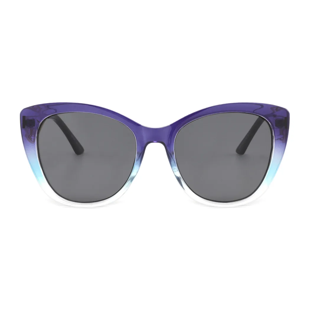 Cat-eye Blue Sunglasses
