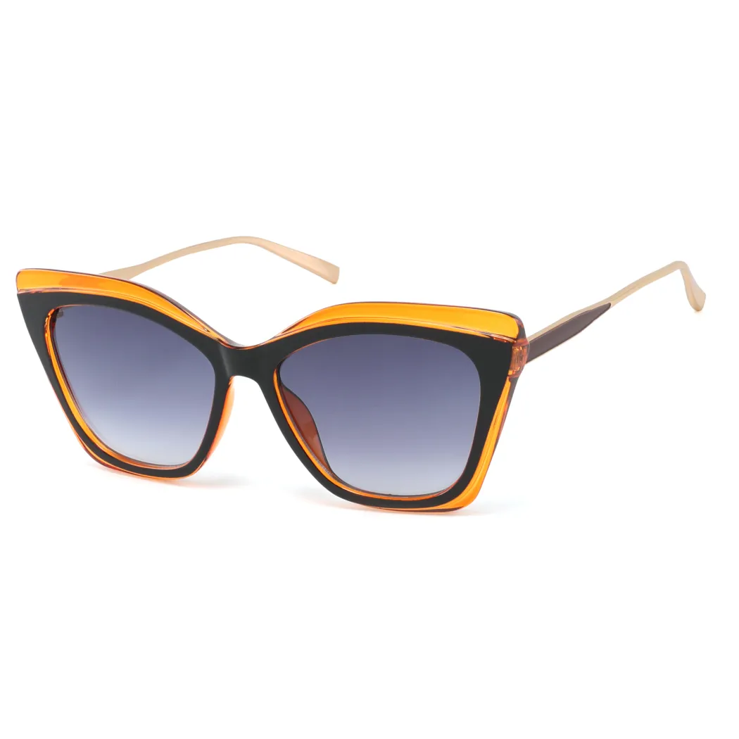 Cat-eye Yellow Sunglasses