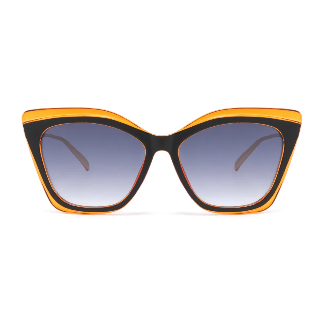 Cat-eye Yellow Sunglasses