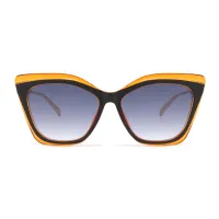 Cat-eye Yellow Sunglasses