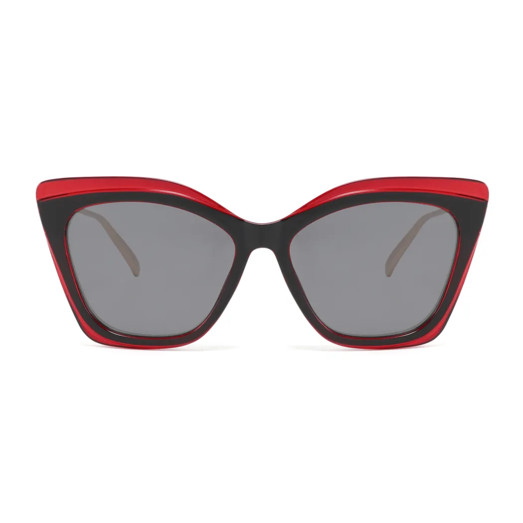 Cat-eye Wine Sunglasses