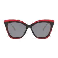 Cat-eye Wine Sunglasses