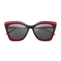 Cat-eye Wine Sunglasses