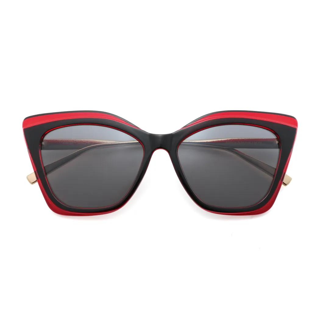 Cat-eye Wine Sunglasses