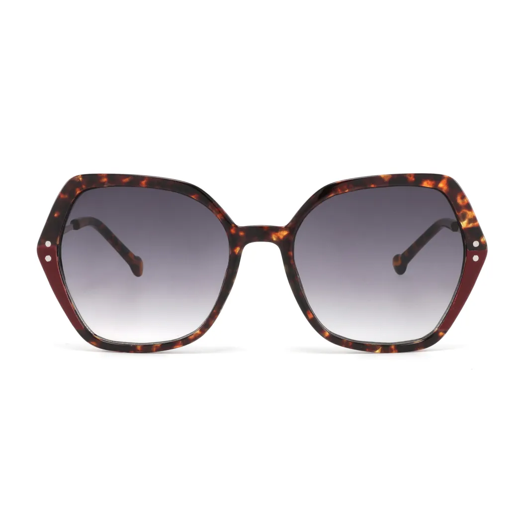Geometric Tortoiseshell Sunglasses