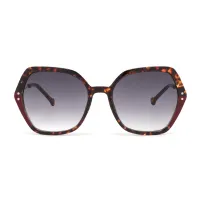 Geometric Tortoiseshell Sunglasses