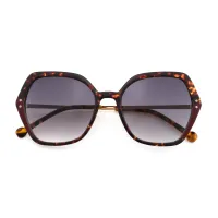 Geometric Tortoiseshell Sunglasses