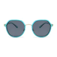 Geometric Blue Sunglasses