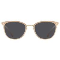 Cat-eye Transparent Yellow Sunglasses
