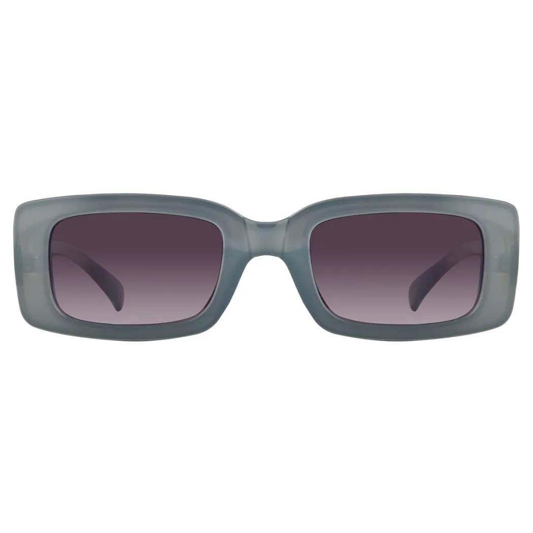Rectangle Grey Sunglasses