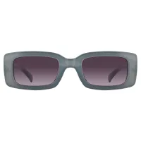 Rectangle Grey Sunglasses