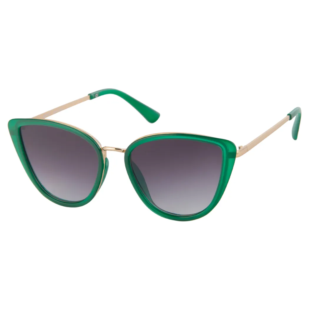 Cat-eye Green Sunglasses