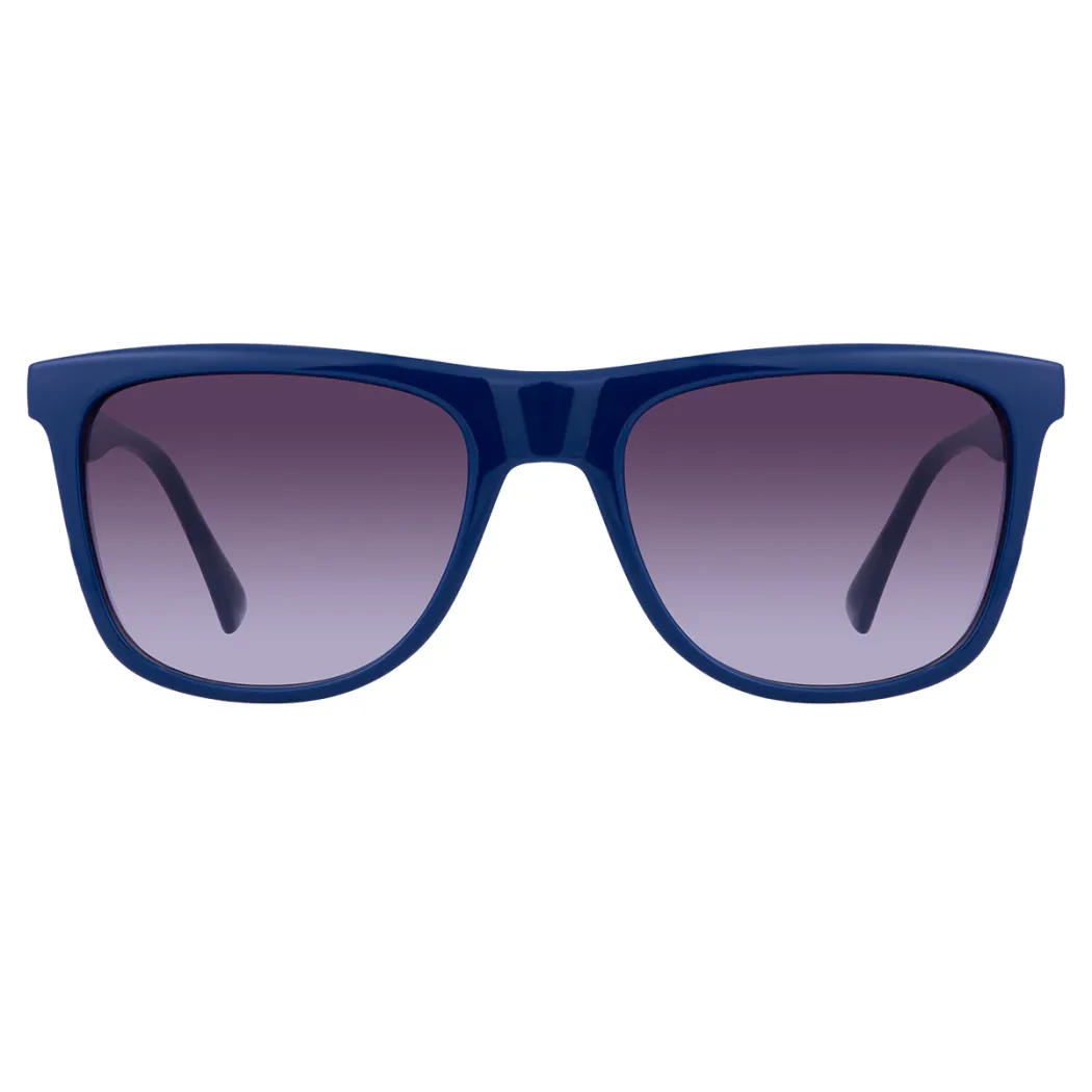Square Blue Sunglasses
