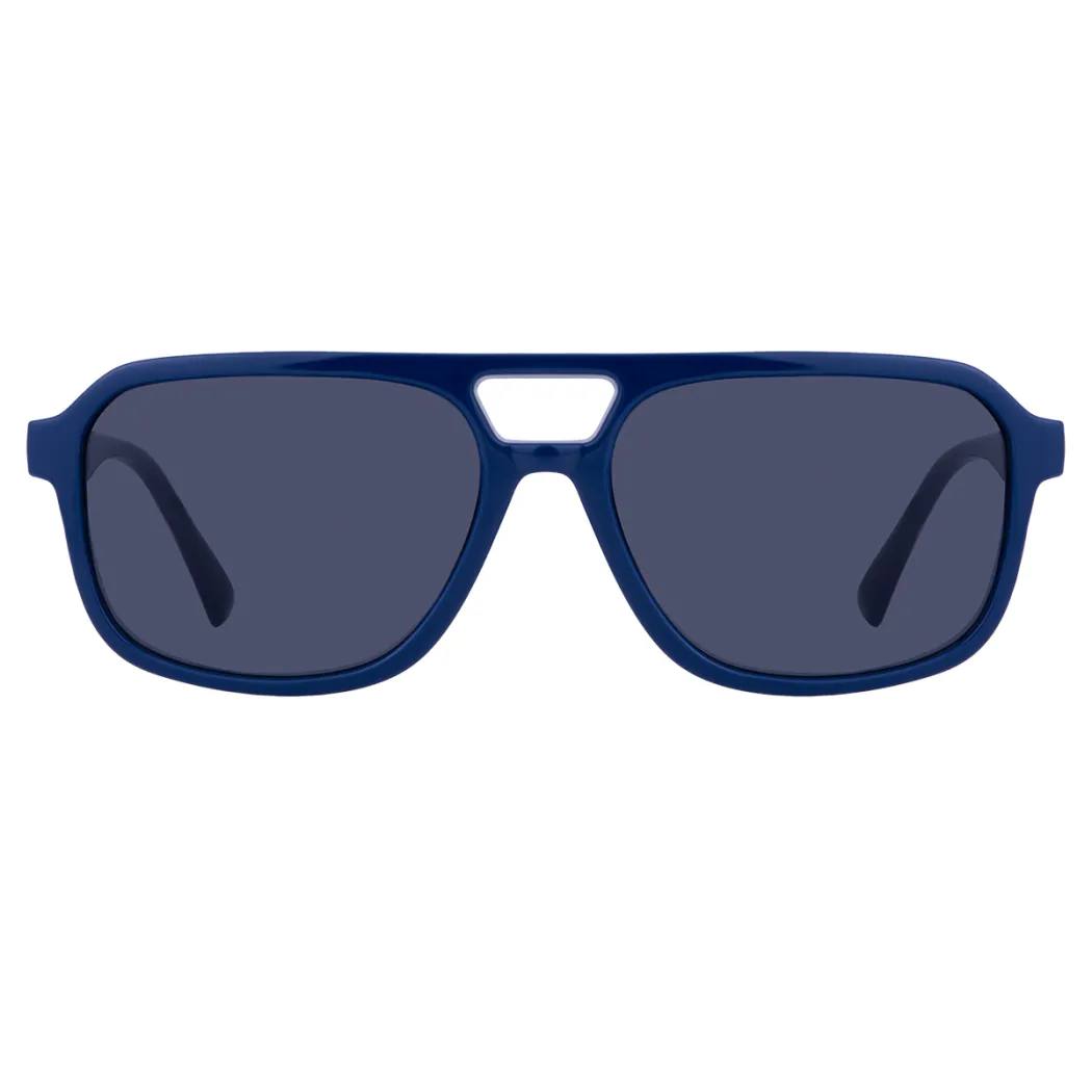 Square Blue Sunglasses