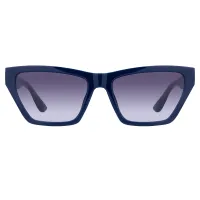 Cat-eye Blue Sunglasses